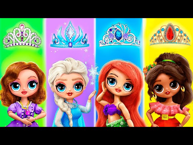 Elsa, Ariel and Friends / 31 LOL Surprise DIYs for Princess