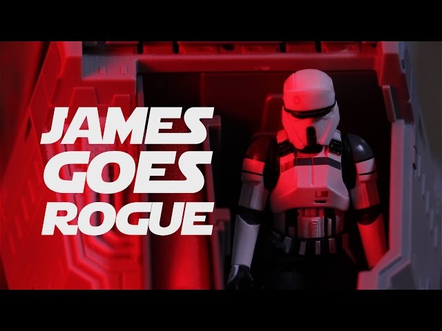 JAMES GOES ROGUE | Playing with Rogue One Toys
