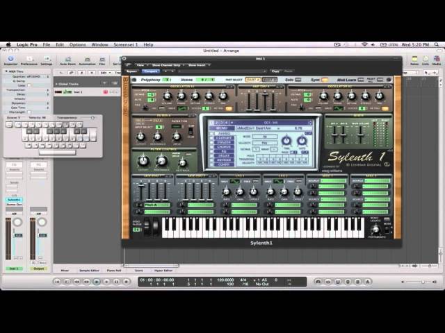 Sylenth 101 - part 5 FX using LFO's & ENV's