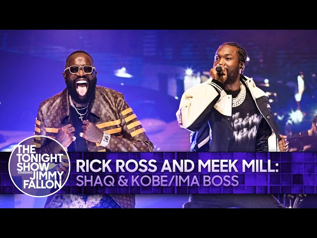 Rick Ross and Meek Mill: SHAQ & KOBE/Ima Boss | The Tonight Show Starring Jimmy Fallon