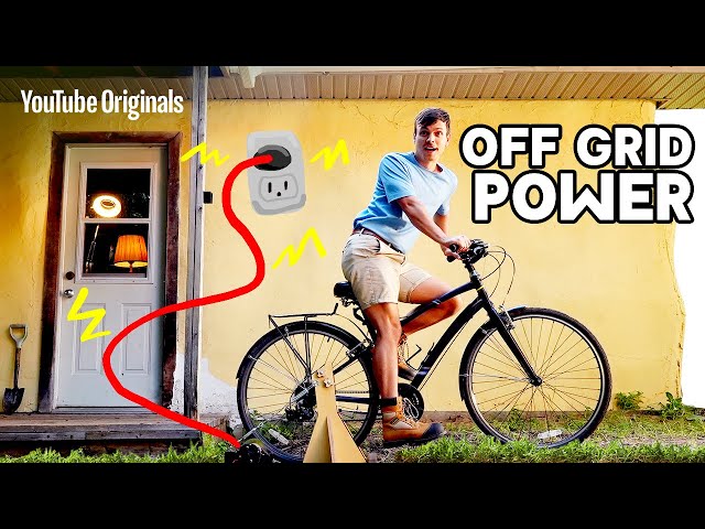 Generating All Our Electricity From Bike Power | Shut It Off ASAP
