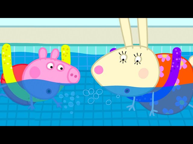 Blowing Bubbles At The Swimming Pool 🫧 | Peppa Pig Official Full Episodes