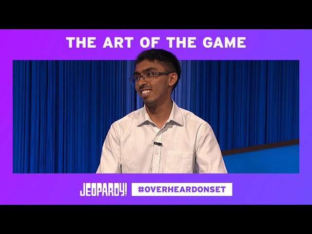 The Art of the Game | Overheard on Set | JEOPARDY!