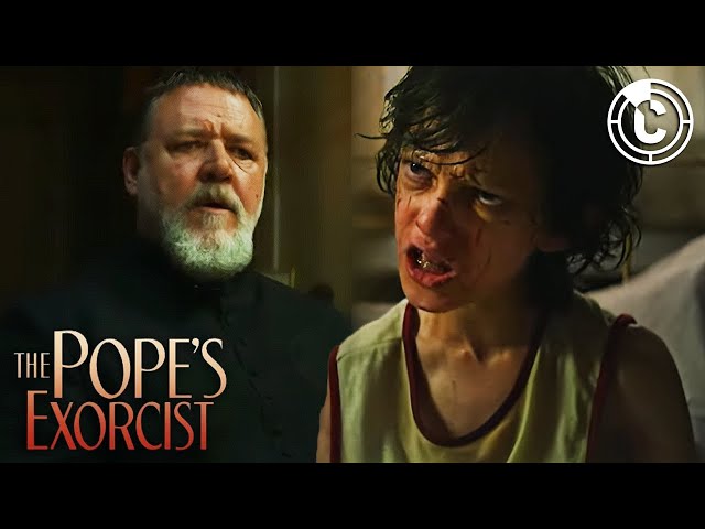 The Pope's Exorcist | "I Am Your Demise" - Russell Crowe |  CineClips