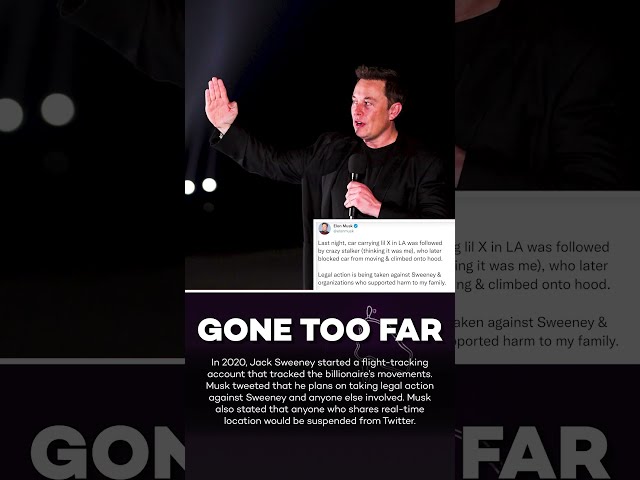 Elon Musk Says 'Crazy Stalker' Attacked His Car While Son Was Inside! #shorts