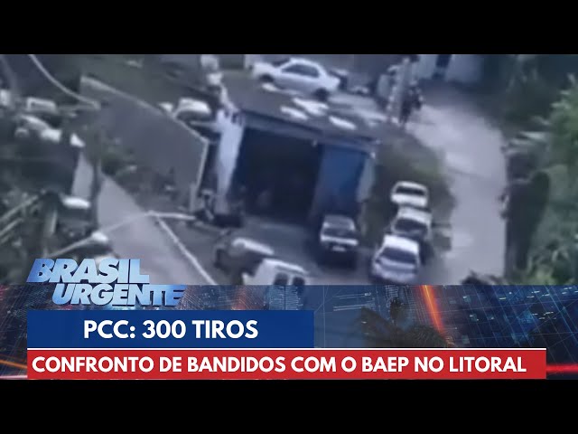 Confronto entre PCC e BAEP tem mais de 300 tiros | Brasil Urgente