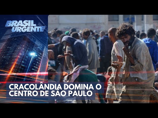 Protestos no centro contra a Cracolândia | Brasil Urgente