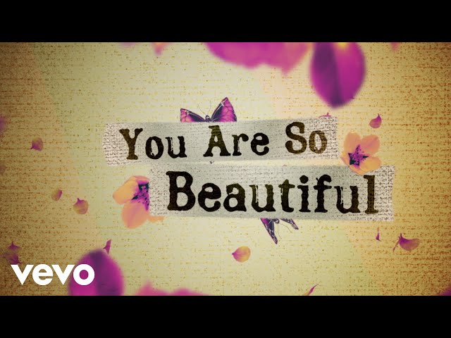 Joe Cocker - You Are So Beautiful (Lyric Video)