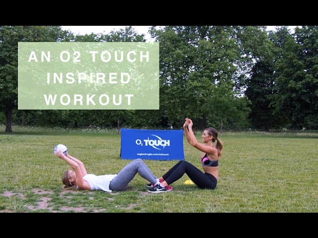 #O2Touch Workout with {Ab Queen} Lilly Sabri in London