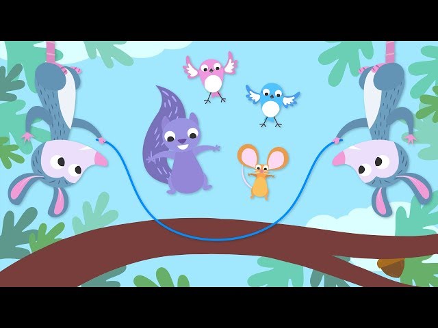 Treetop Family Episode #6 | Jump Rope | Cartoon For Children