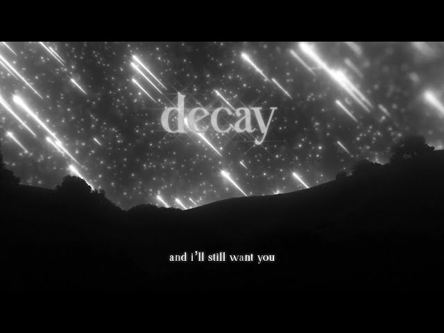 Nessa Barrett - decay (official lyric video)