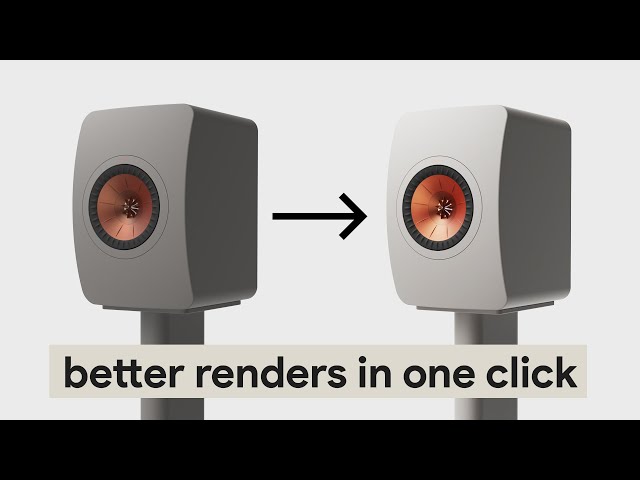 Improve Your KeyShot Renders in One Click | Photographic Image Styles