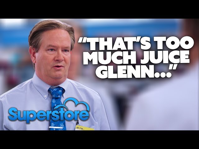 Pill-Popping Glenn | Superstore | Comedy Bites