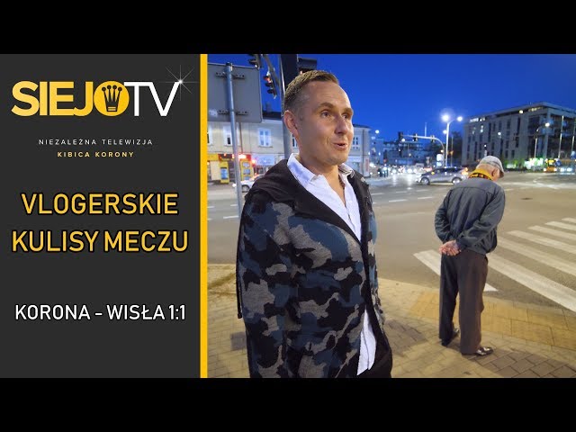 Spacer z Golańskim, czyli... Vlogerskie kulisy meczu Korona - Wisła 1:1! (14.09.2019 r.)