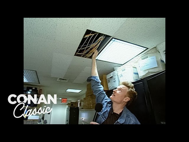 Conan Gives A Tour Of The "Late Night" Offices | Late Night with Conan O’Brien