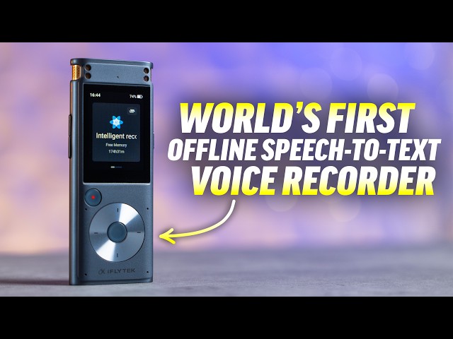 This Advanced Voice to Text Recorder SAVED US! - iFLYTEK Smart Recorder