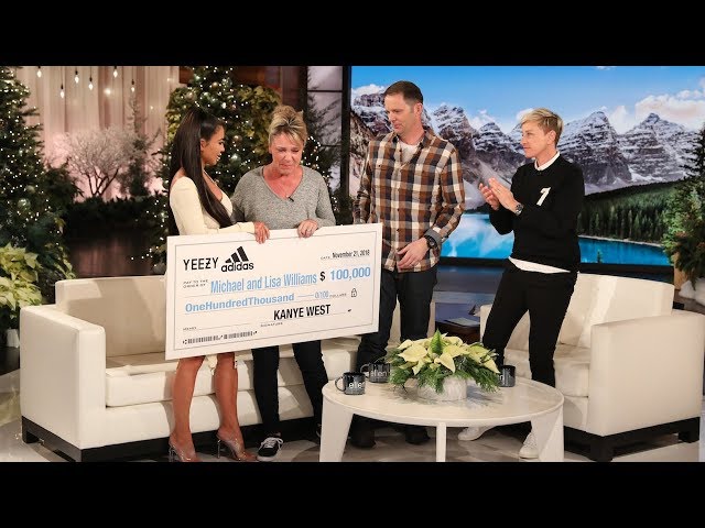 Kim Kardashian and Ellen Meet California Firefighter Who Lost Home