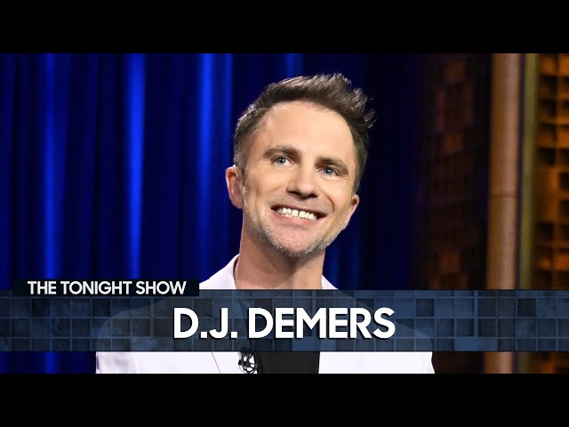 D.J. Demers Stand-Up: Bad at Being Deaf, Speed Walking Baseball | The Tonight Show
