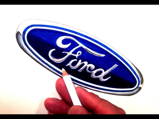 How to Draw the Ford Logo