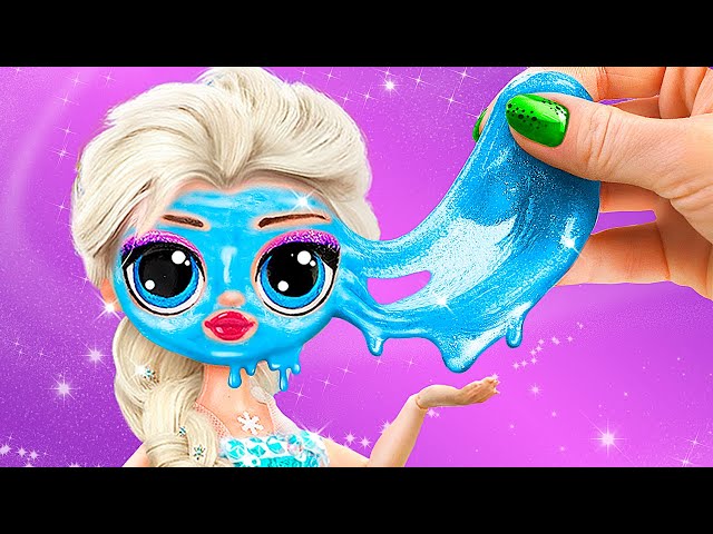 Elsa and Ladybug's Beauty Salon / 32 DIYs for LOL OMG
