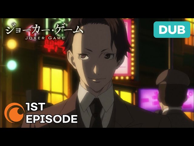 JOKER GAME Ep. 1 | DUB | Joker Game (Part 1)