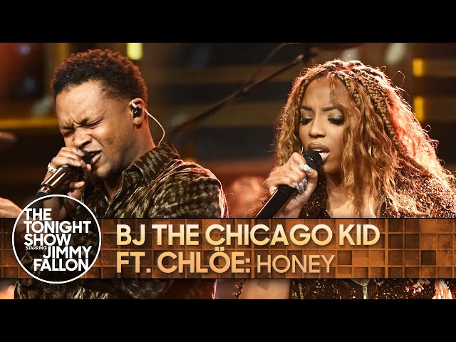 BJ The Chicago Kid ft. Chlöe: Honey | The Tonight Show Starring Jimmy Fallon