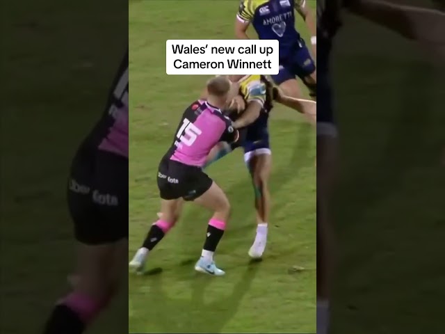 Cam Winnett has a big future ahead 🔥 #rugby #welshrugby