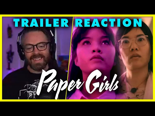 Paper Girls Trailer Reaction