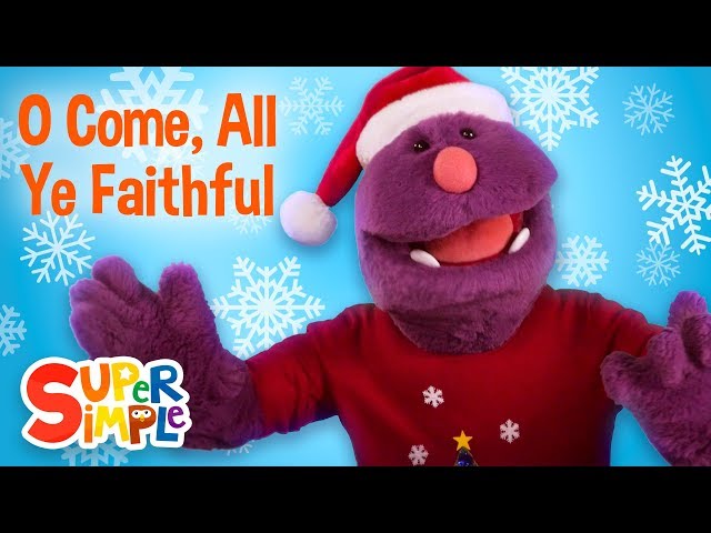 O Come, All Ye Faithful | Christmas carols with Milo the Monster