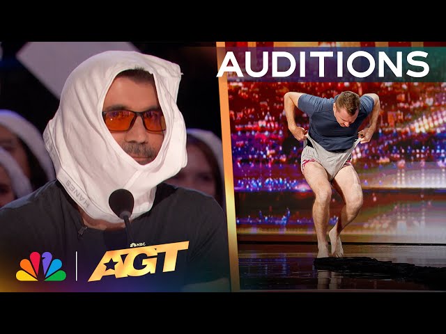 Nick Manning Attempts To Break TWO Guinness World Records Titles! | Auditions | AGT 2024