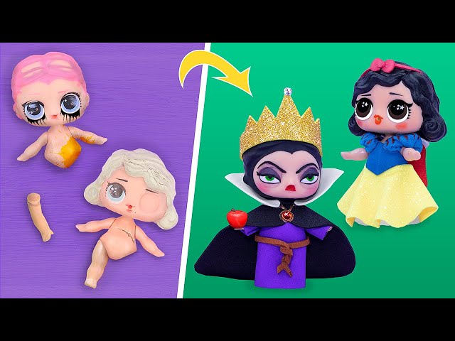 Never Too Old for Dolls! 10 Snow White LOL Surprise DIYs