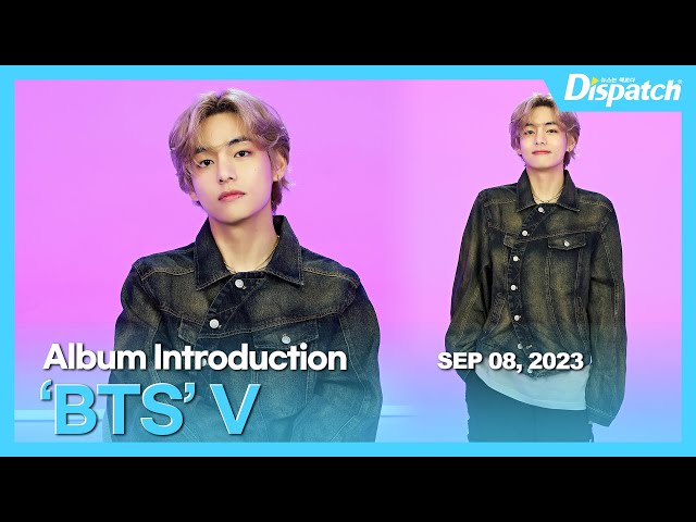 V(BTS), First Solo Album 'Layover' Introduction