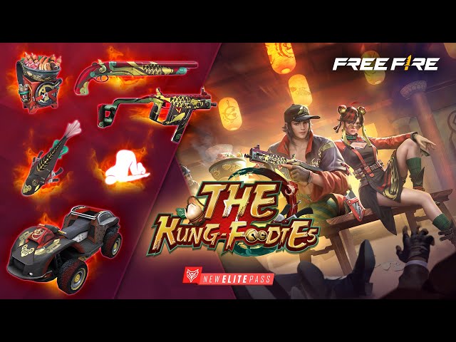 New Elite Pass: The Kung Foodies Overview | Free Fire NA