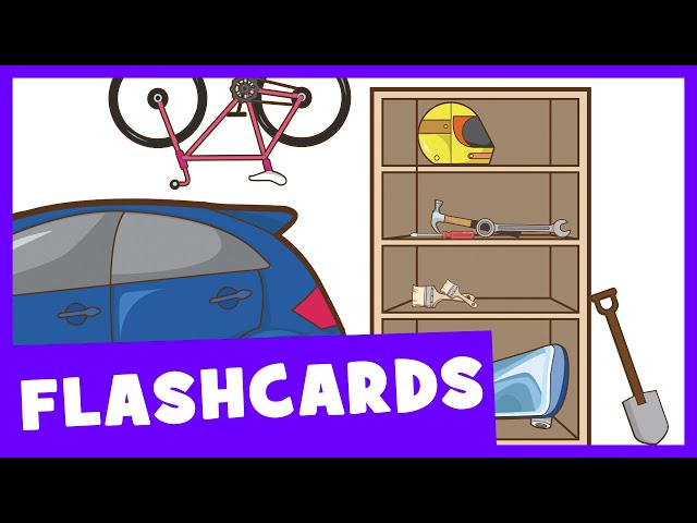 Learn Garage Vocabulary | Talking Flashcards