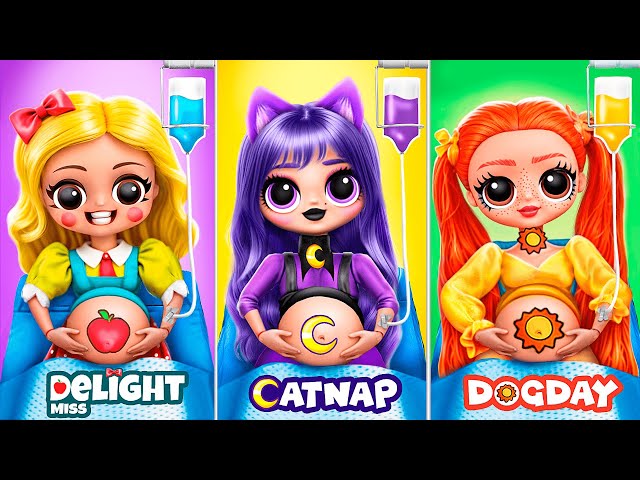 Miss Delight, CatNap and DogDay / 32 Poppy Playtime DIYs