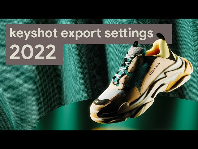 My Recommended KeyShot Export Settings (2022)