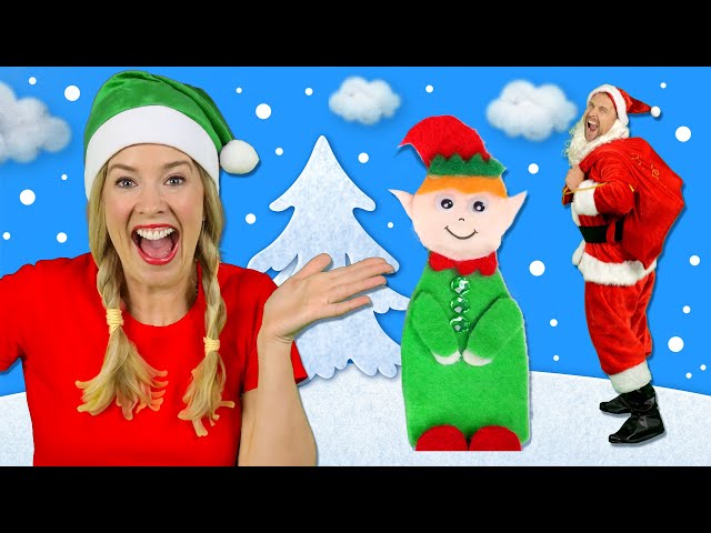 Five Little Elves 🎄 Christmas Nursery Rhymes for Toddlers