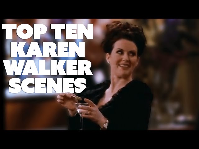 The Top Ten Karen Walker Scenes RANKED | Will & Grace | Comedy Bites
