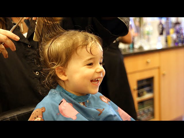 Amelia's First Haircut