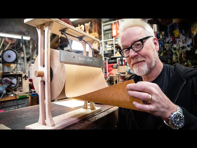 Adam Savage's One Day Builds: Kraft Paper Dispenser!