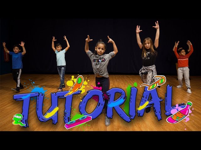 Nicky Jam & Steve Aoki - Jaleo (Dance Tutorial) | Easy Kids Choreography | MihranTV