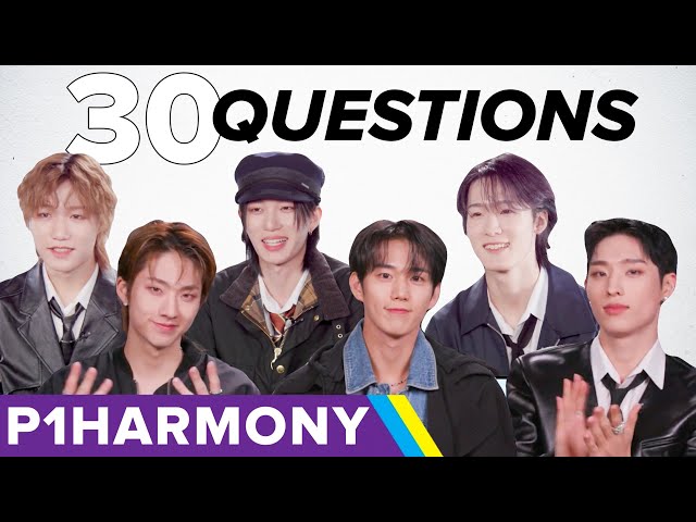 P1Harmony Answers 30 Questions As Quickly As Possible