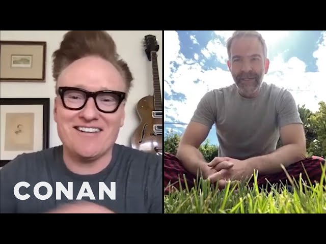 Conan Checks In With Jordan Schlansky At Home | CONAN on TBS