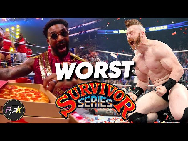 10 Worst Survivor Series Pay Per Views Ever | partsFUNknown
