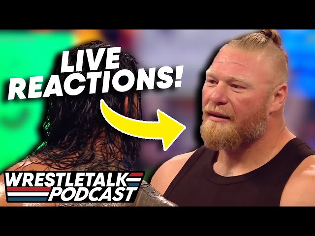WWE Summerslam 2021 LIVE REACTIONS! | WrestleTalk Podcast