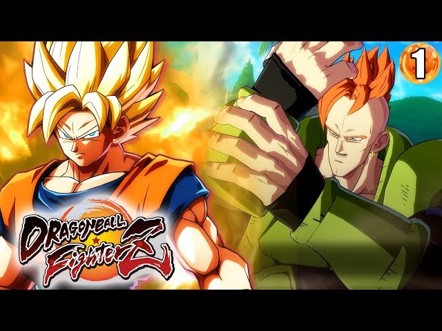 ANDROID 16 HAS BEEN REVIVED!?! Dragon Ball FighterZ Story Mode Walkthrough Part 1