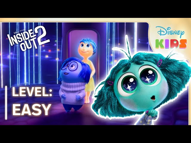Can You Find Envy? 🔎 | EASY | Inside Out 2 | Disney Kids