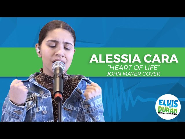 Alessia Cara - "Heart of Life" John Mayer Cover | Elvis Duran Live