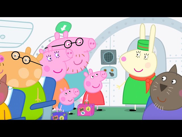 The Flight To Italy ✈️ | Peppa Pig Official Full Episodes