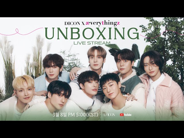 [LIVE]🌵ATEEZ DICON UNBOXING🌵